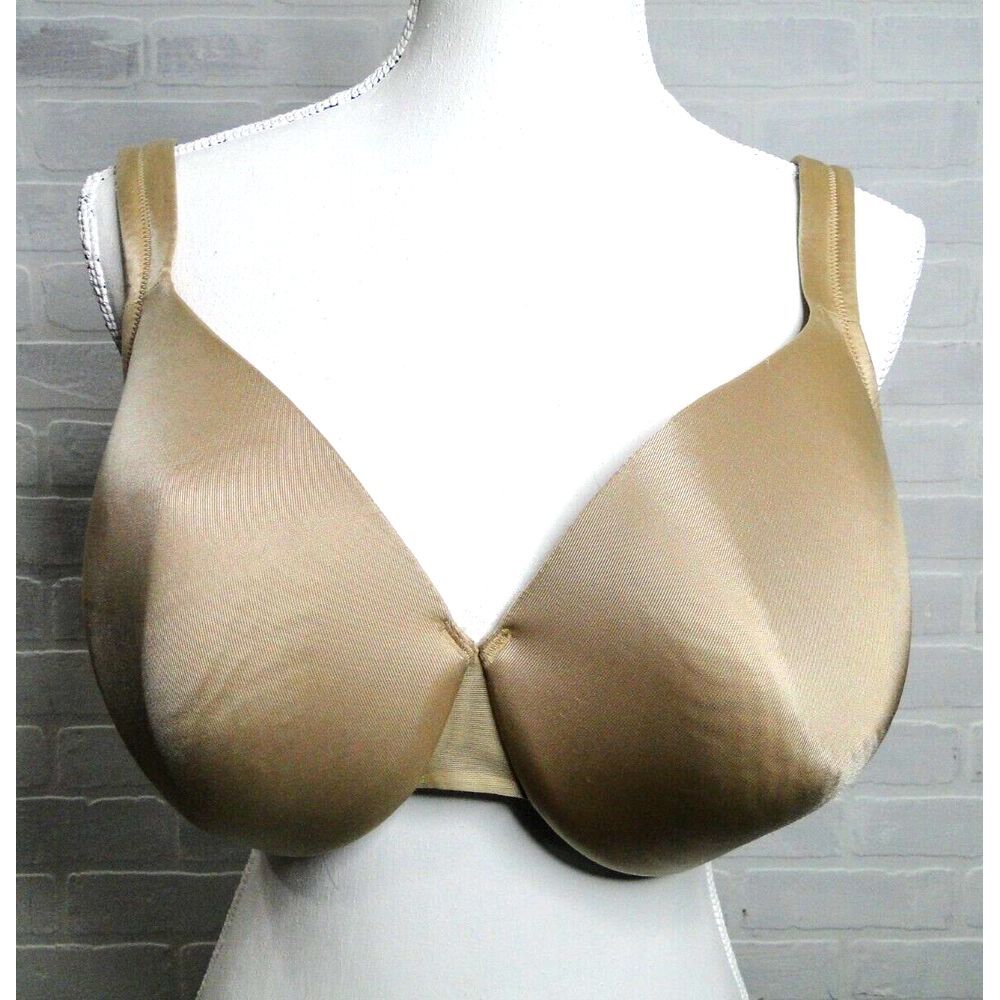 Cacique Bra Full Coverage Beige Smooth Underwire Lane Bryant Lightly Lined 42DD